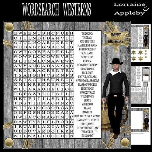 WORDSEARCH WESTERNS