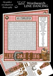 WORD SEARCH LINE DANCING