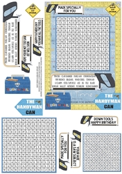 WORD SEARCH,  5 x 7, THE PRO DIYer 