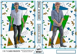 YOUNG MAN, TEEN BOY, DOUBLE CARD FRONTS 3