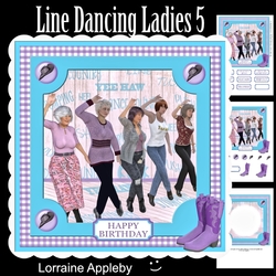 LINE DANCING Mini Kit, Ladies 5