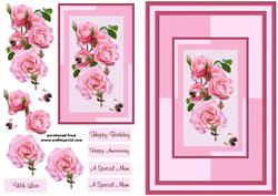 Pink Roses Delight