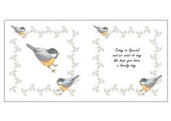 Twitters Delight Birthday Insert