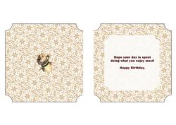 Mans Best Friend Mister Dog Birthday 2 Insert