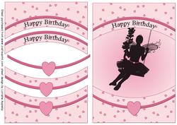 Pink Fairy Dreams Silhouette