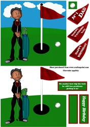 Golf Pose for Thought