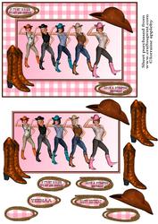 Line Dancing Ladies