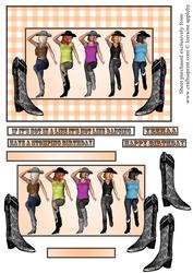 Line Dancing Ladies 2
