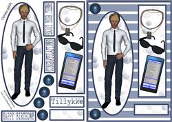 Teen Boy 7 Base Card