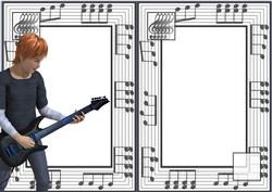 Teen Boy 9 Guitar Insert