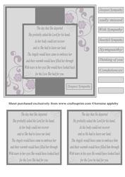 Sympathy Verses Male Female