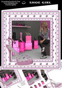 Teen Shoe Girl
