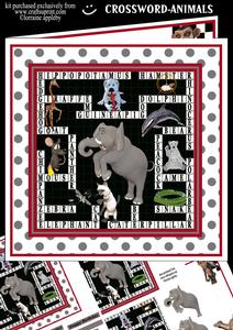 Puzzle 2 Crossword Animals