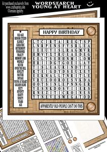 Wordsearch - Young at Heart