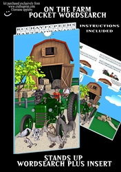 WORDSEARCH POCKET ON THE FARM