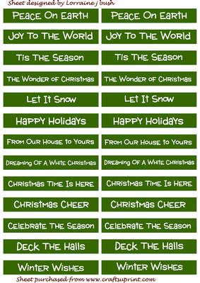 Christmas Sentiments