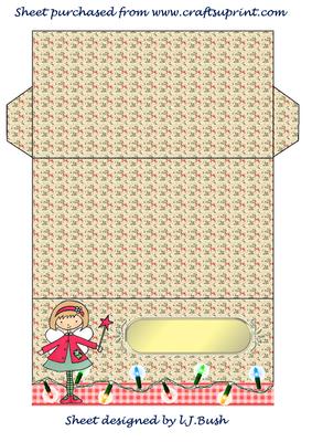 Little Angel Xmas Money Wallet