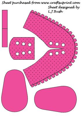 Pretty Pink 3D Keepsake Baby Shoe