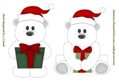 Cute Polar Bear Toppers