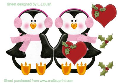Quick and Easy Penguin Shaped Card