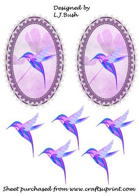 Hummingbird Toppers