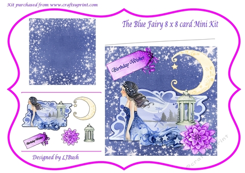 The Blue Fairy 8 x 8 Mini Kit