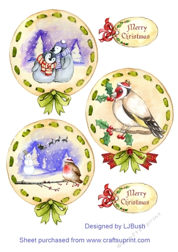 Cute little animal Toppers plus tags