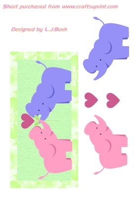 Little Elephants in Love