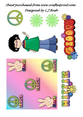 Hippy Woman and Embellishments2