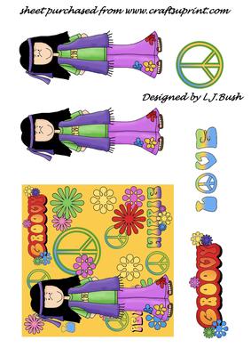 Hippy Card Front