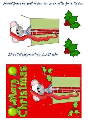 Little Mouse in His Shopping Bag