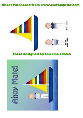 Ahoy Mate! Card Front