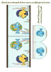 Fish Tank Shaped Cards