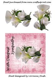 With Deepest Sympathy Lilies