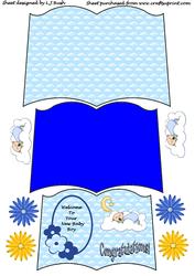 New Baby Boy Book Sheet
