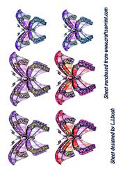 Stained Glass Butterflies