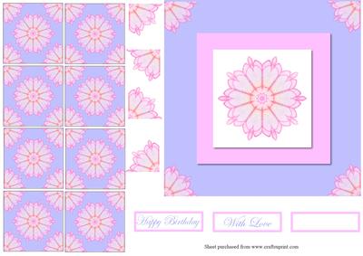 Beautiful Tea Bags with Card Front