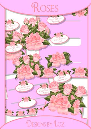 Gorgeous Roses 3D Card Kit