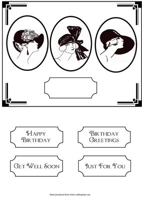 Black & White Quick Card