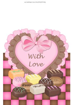 Heart & Chocolates Over the Edge Card