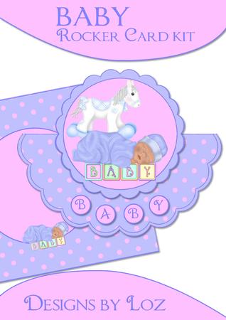Baby Rocker Card Kit