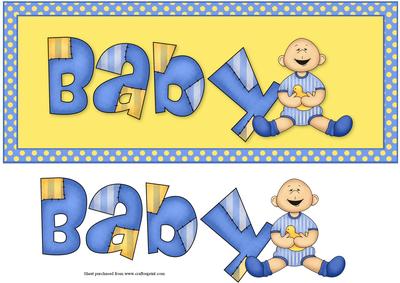 Baby Boy Quick Dl Card with Decoupage