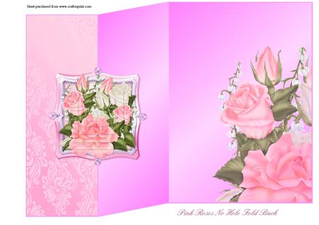 Roses No Holes Fold Back Mini Kit