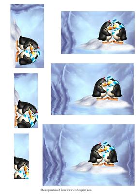 Christmas Penguin Pyramid