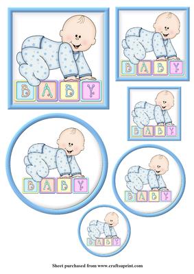 Baby Boy Toppers