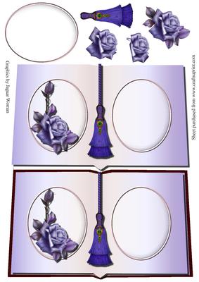Lilac Rose Book Quick Card