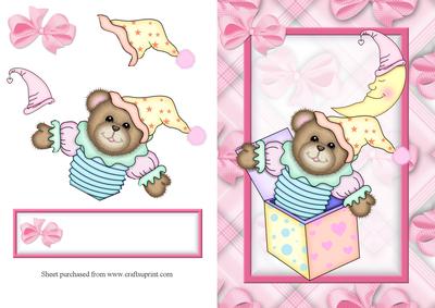 Baby Girl Quick Card