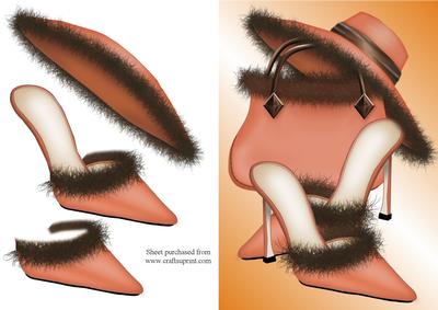 Burnt Orange Trio Quick Card