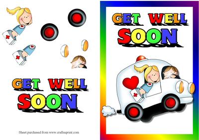 Get Well Soon 3. Quick Card