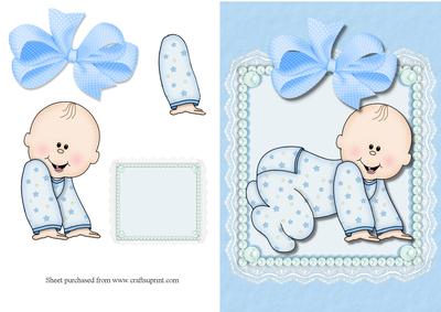 Oh Baby Boy! Quick Card Front